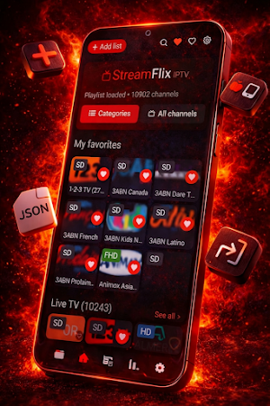 StreamFlix IPTV Screenshot 1