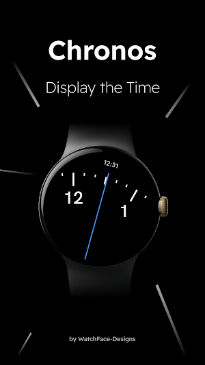 Chronos - Minimal Watch Face Screenshot 1