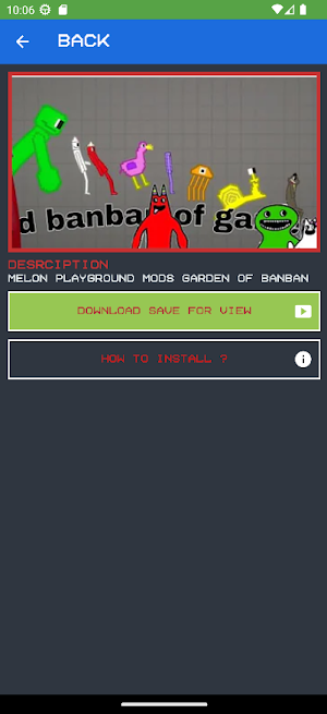 Melmod garten Banban For Melon Screenshot 2
