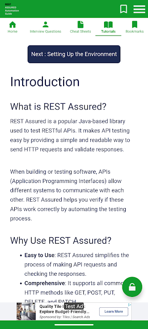 Automation Guide Rest-Assured Screenshot 3