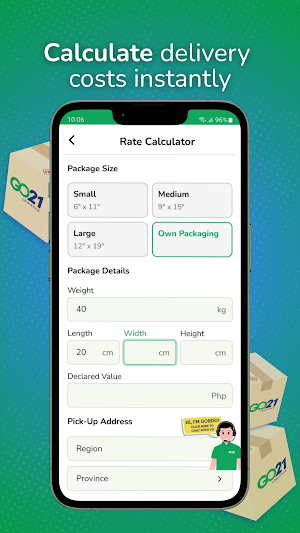 GO21 Logistics Screenshot 3
