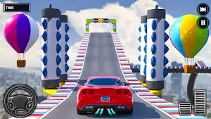 Mega Ramp Stunt Car Racing 23 Screenshot 0