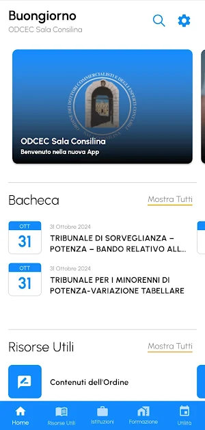 ODCEC Sala Consilina Screenshot 1