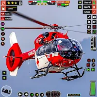 Helicopter Flying Rescue Game