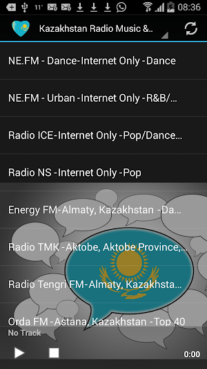 Kazakhstan Radio Music & News Screenshot 0