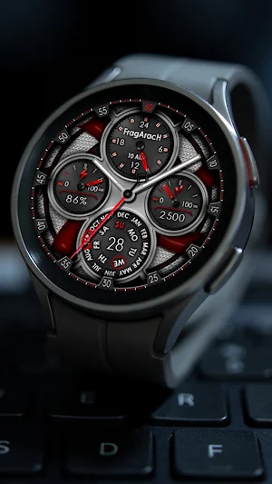 Analog FRAGARACH Watch face Screenshot 2