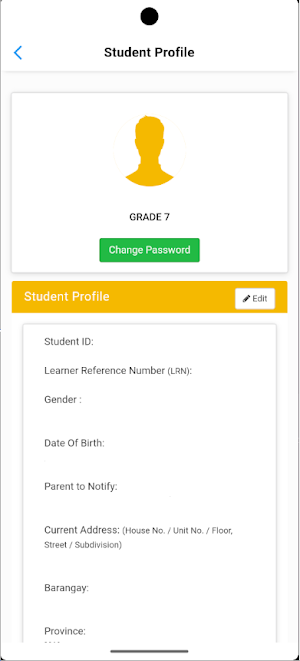 CDSA Mobile Portal Screenshot 1