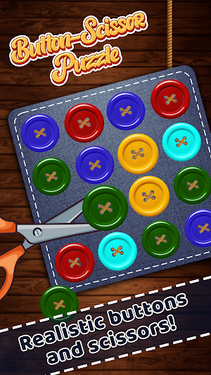 Button-Scissor: Puzzle Screenshot 0