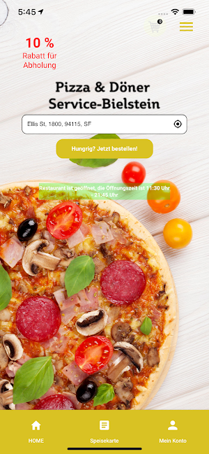 Pizza & Döner Service Screenshot 0