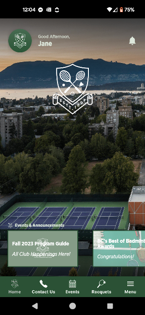 Vancouver Lawn Tennis Screenshot 0