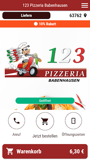 123 Pizzeria Babenhausen Screenshot 0