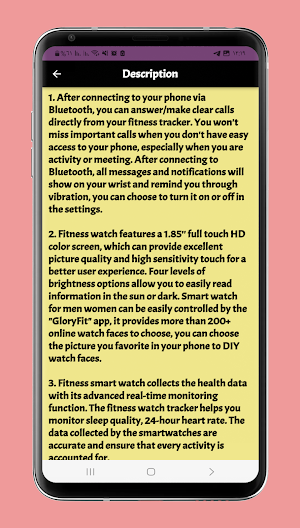 nerunsa smart watch guide Screenshot 1