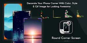 Round Corner Screen Hide Notch Screenshot 0