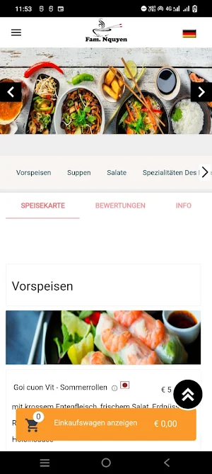 Famnguyen Restaurant Screenshot 1