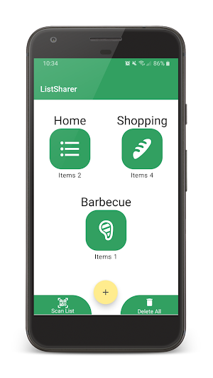 ListSharer Screenshot 0