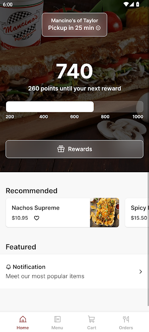 Mancino's of Taylor Screenshot 0