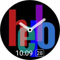 Hybrid Custom Watch Face 01