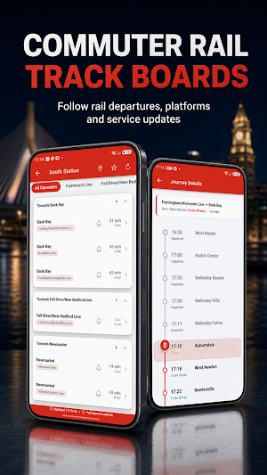 Boston Transit: MBTA Tracker Screenshot 2