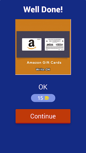 Amazon Gift Cards Task Levels Screenshot 1