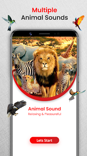 Animal Sounds Birds Ringtones Screenshot 1