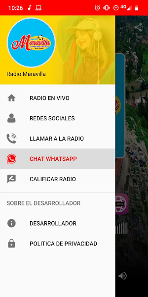Radio Maravilla 102.5 FM - La mas Alegre Yungay Screenshot 1