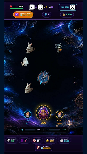 Zodiac Gem Cat Screenshot 0
