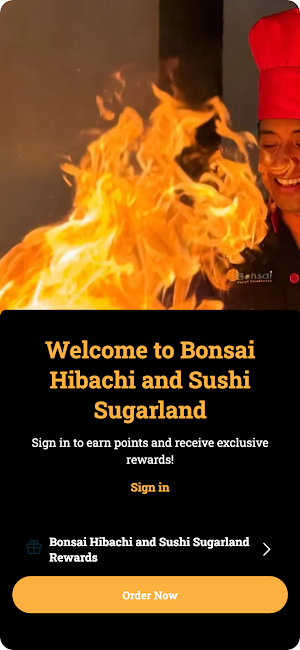 Bonsai Hibachi and Sushi Screenshot 0