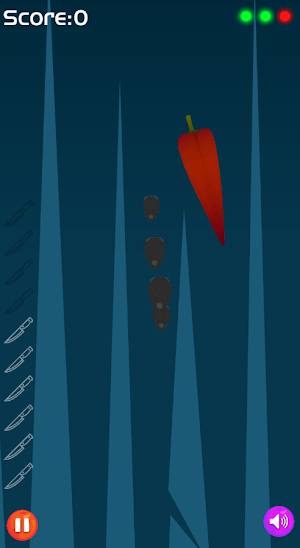 Knife Hit Fruit Smasher Screenshot 2