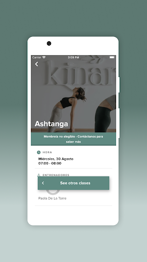 Kinara Yoga Screenshot 2