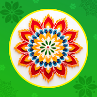 Simple Rangoli Designs