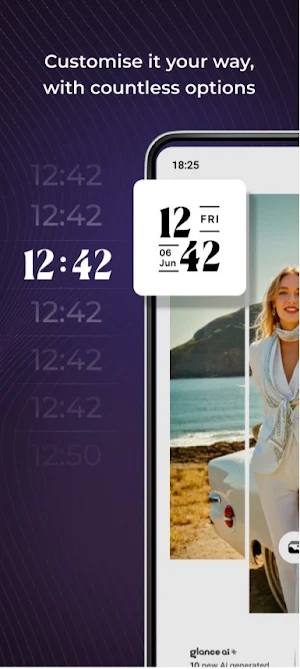 Glance AI Lockscreen Screenshot 1