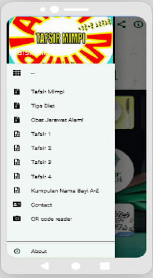 Kitab Tafsir Mimpi Lengkap Screenshot 3