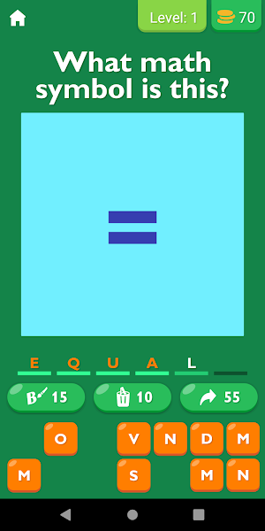 Math Symbols Game Screenshot 0