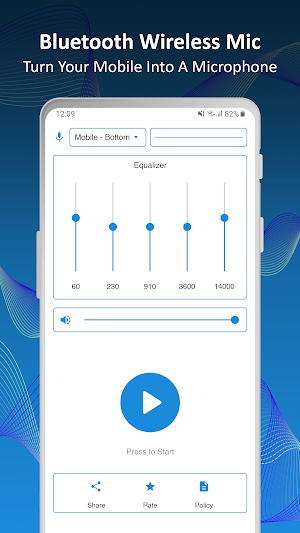 Bluetooth Wireless Microphone Screenshot 0