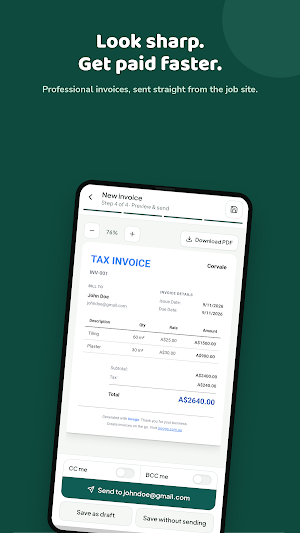 Invogo | Invoices on the go Screenshot 2