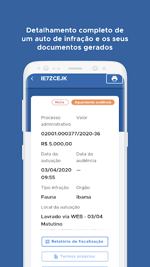 Autuações Ambientais Federais Screenshot 0