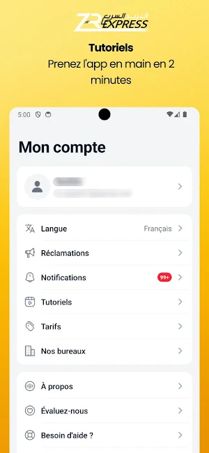 ZR Express Fournisseur Screenshot 3