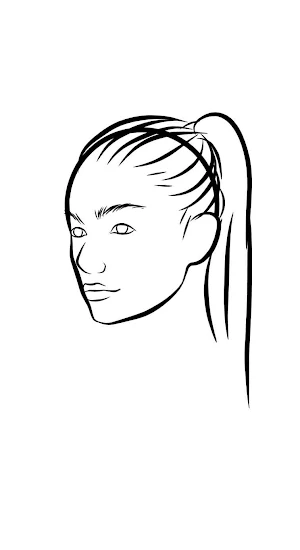 Face draw step by step view Screenshot 3