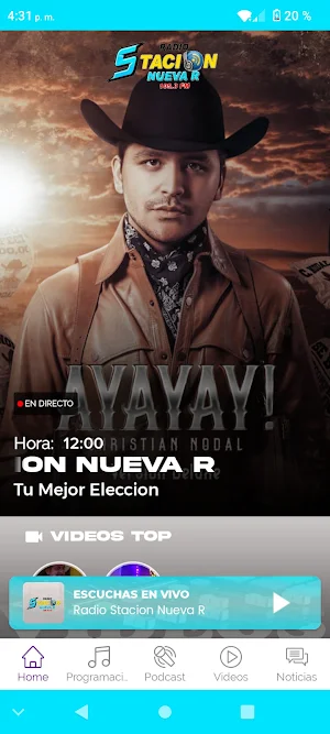 Radio Stacion  Nueva R Screenshot 1