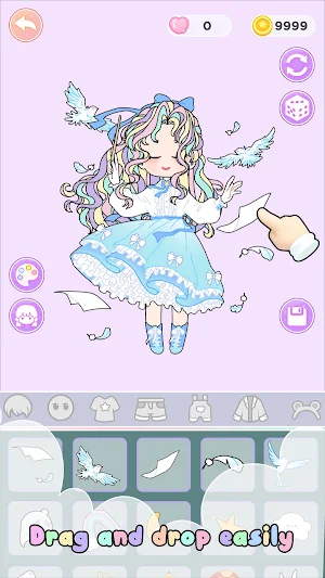 DIY Anime Doll: Dress Up Game Screenshot 1