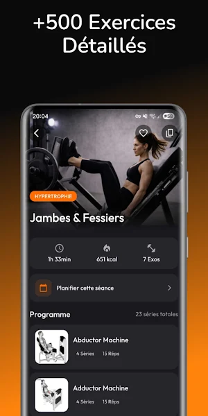 Phyzix: Muscu, PR & Programmes Screenshot 2
