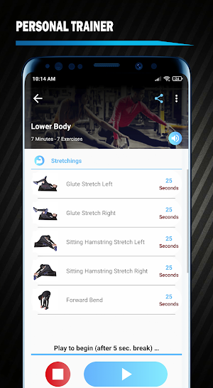 Legs pain relief exercises at home PRO Screenshot 2
