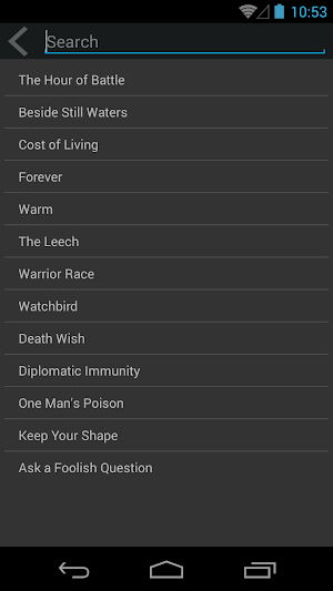 R. Sheckley Sci-Fi Stories Screenshot 3