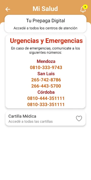 Andes Salud Screenshot 3