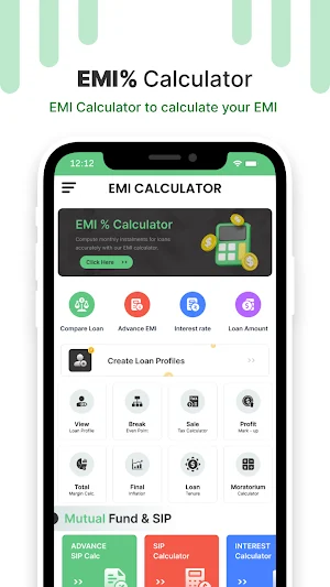 Simple EMI Calculator Tool Screenshot 0