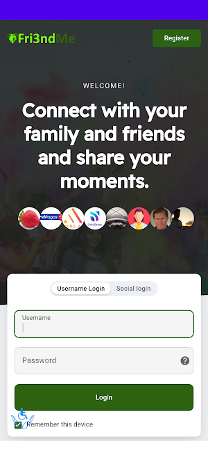 Fri3ndMe Mobile Screenshot 2