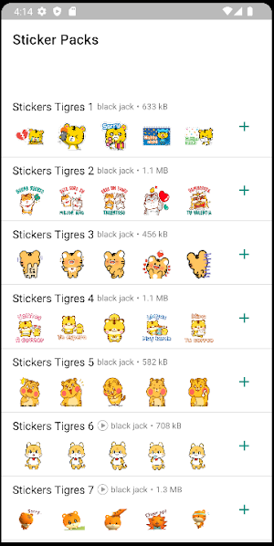 Stickers de Tigres Screenshot 0