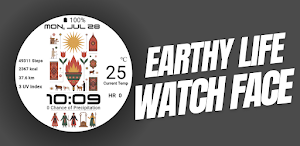 Earthy Life Watch Face Screenshot 0
