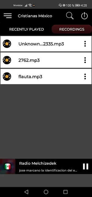 Radios Cristianas de Mexico Emisoras Mexicanas Screenshot 2