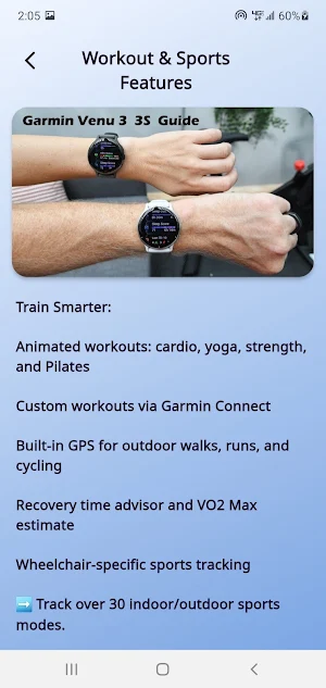 Garmin Venu 3  3S Guide Screenshot 2